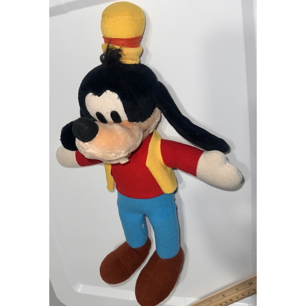 Vintage Disneyland Walt Disney World Goofy Plush Stuffed Toy Original Disney Toy - Picture 9 of 13